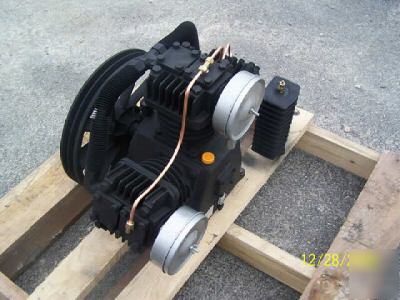 New eaton 7.5 hp, 3 cyl, 2-stage air compressor pump