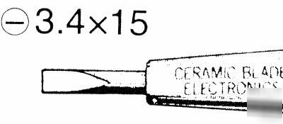 New vessel ceramic adjuster / driver slotted 3.4MM