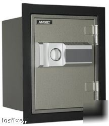 New amsec wall safe fire rated with electronic lock 