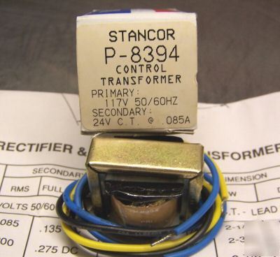 New stancor p-8394 control transformer 