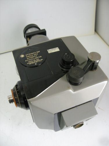 Davidson optronics D897 automatic autocollimator Â±0.01
