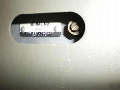 Hp agilent 938A frequency doubler 26.5GHZ