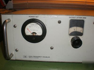 Hp agilent 938A frequency doubler 26.5GHZ