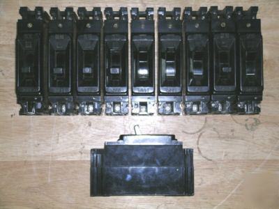 10 fpe circuit breakers 50 a 277V 1-pole