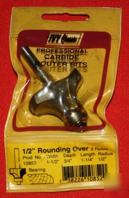 Ivy classic professional 1/2 carbide router bearing bit