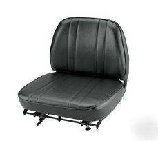 Universal forklift seat, replacement lift truck seat, 