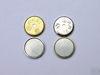 18MM magnetic purse snap nickel hidden 50SETS MSH18-nl