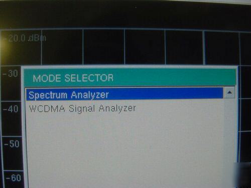 Anritsu mt-8220A umts master/spectrum master