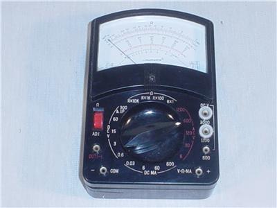 Micronta 22-049 volt ohm meter tester ohmmeter