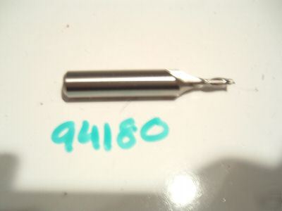 New 1/8 x 3/8 sh gf endmill hss 2 fl