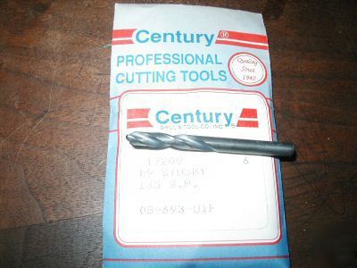 Century #19 wire gauge stubby drill bits nip