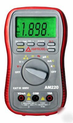 Amprobe am-220 digital multimeter 