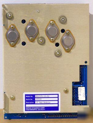 Anilam tree servo dynamics drive board SD1525-10-52 15A