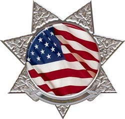 Sheriff decal reflective 6