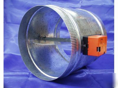 Hvac motorized air control super duty damper 16 inch