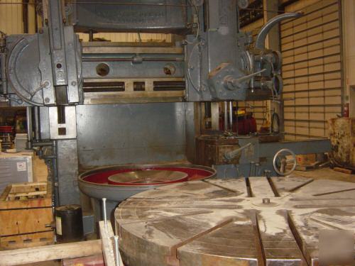 King manual vertical turret lathe 62