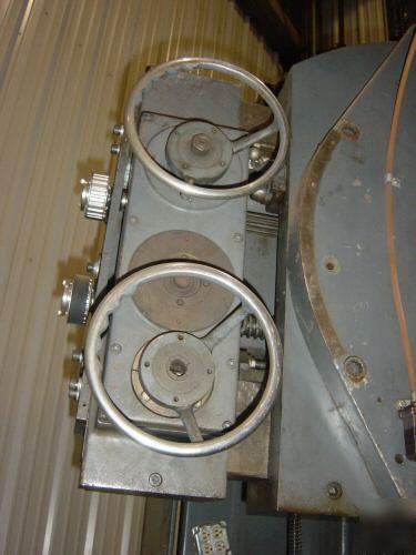 King manual vertical turret lathe 62