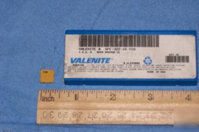 Lot of 10 kennametal spe-332-1H vin carbide inserts spe