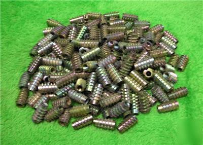 165 hex drive inserts insert nuts metric 6-1.0 x 3/4 