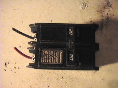 Used challenger c & hc type 1 & 2 pole circuit breaker