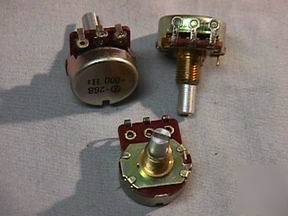 20 potentiometers 10K ohm linear 5/8