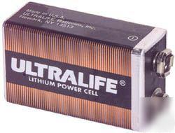 9V battery lithium for fire alarm & smoke detectors