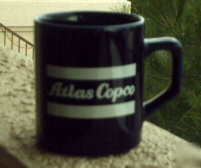 Atlas copco coffee mug comptec mint navy