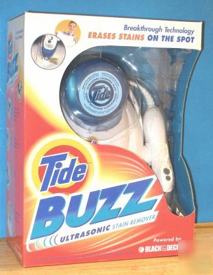 New tide 'buzz' ultrasonic stain removal system