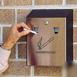 Smokers station wall urn-uni R1012EGL