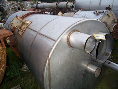 Tank, 900 gallon, s/st, 48