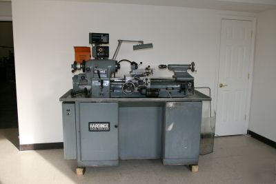 Hardinge hlv-h super-precision toolroom lathe 1985