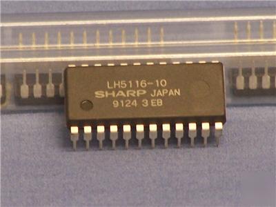 Ic sram 5V 16K 100NS 24-dip p/n LH5116-10