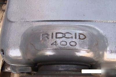 Ridgid 400 pipe threader machine good shape portable 