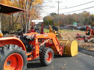 Nu canopy 4 tractor loader backhoe