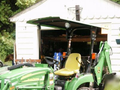 Nu canopy 4 tractor loader backhoe