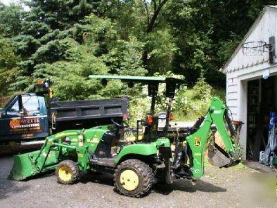 Nu canopy 4 tractor loader backhoe