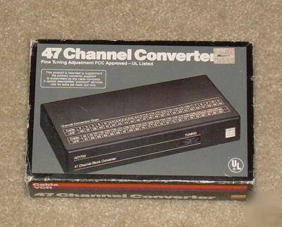 Gemini 47 channel block converter model AD1700