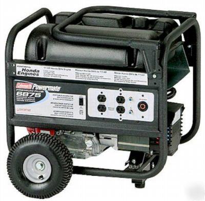 New 13HP honda 6875 watt coleman generator