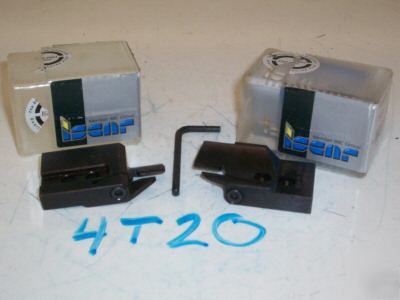 New 2 iscar heliface adapters hfaer 48-4T20 .157