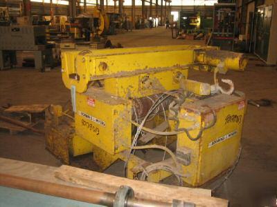 Robbins & meyers 2 ton electric hoist model BH3