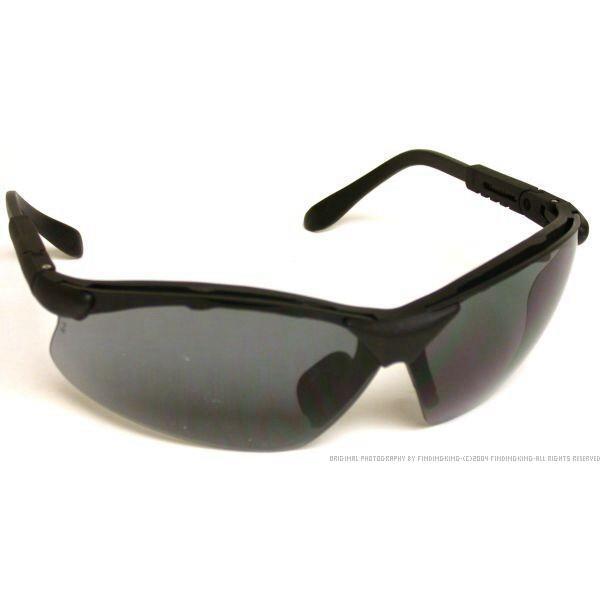 Safety hunting shooting glasses grey uv eye protection