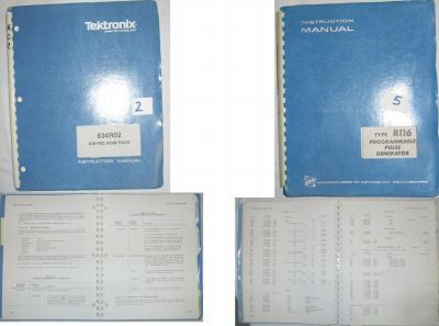 Tektronix bisync rom manual type R116 see desc pic