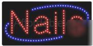  nails led sign (5517)