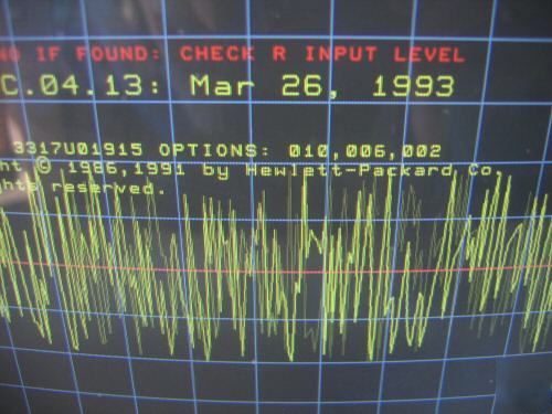 Hp 8753C network analyzer 6 ghz, options 002/006/010