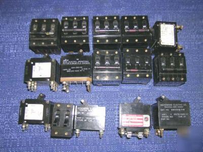 15 circuit breaker 2 3 6 9 50 & 60 a 250 v 2 & 3 pole