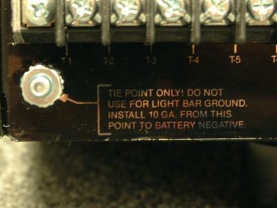 Code 3 v-con halfpak light control