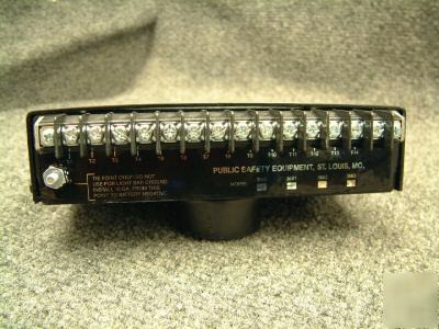 Code 3 v-con halfpak light control