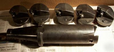 Mntb 50 valenite multi head boring bar w/5 heads C009