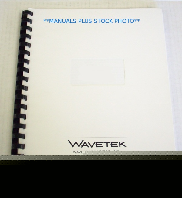 Wavetek 136 op/service manual - $5 shipping 