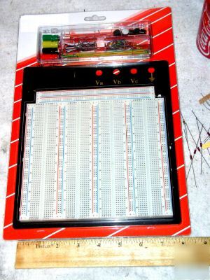 3220 t/p solderless protoboard breadboard jumpers posts